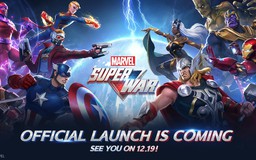 MARVEL Super War - Bom tấn siêu anh hùng của NetEase ấn định ra mắt chính thức