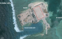 Trung Quốc có thể đang lắp radar cực mạnh trên đá Châu Viên