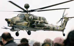 Cận cảnh ‘Thợ săn đêm’ Mi-28 của Nga vừa rơi ở Syria