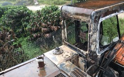 Lâm Đồng: Điều tra vụ đốt 2 xe máy đào của doanh nghiệp