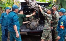 Di dời quả bom hơn 200 kg trong khu dân cư ở Quảng Ninh