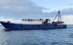 Bắt giữ tàu cá Trung Quốc vào vùng biển Quảng Ninh khai thác trái phép