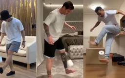 Bất ngờ về gu thời trang y hệt nhau của…Công Phượng, Chanathip và Messi khi tâng giấy vệ sinh