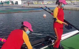Bộ đôi đua thuyền rowing Thảo – Hảo đứng top 15 Olympic 2020, hướng tới ASIAD 2022