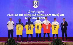 Sông Lam Nghệ An đặt mục tiêu đứng tốp đầu V-League 2022