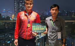 Bảo vệ thành công HCV SEA Games, Vũ Thành An nhận thưởng nóng của Báo Thanh Niên