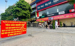 Nhiều shipper ở Hà Nội bị phạt vì ra đường không có lý do chính đáng
