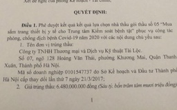 Công an vào cuộc làm rõ việc mua máy xét nghiệm Covid-19 ở Thái Bình