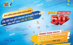 SCTV với nhiều ưu đãi hấp dẫn dịp cuối năm