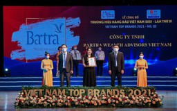 Bartra Wealth Advisors vào Top 10 vinh danh thương hiệu hàng đầu Việt Nam