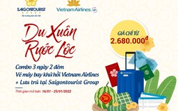 Saigontourist Group và Vietnam Airlines mở bán combo “Du xuân rước lộc” siêu khuyến mãi