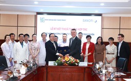 Bệnh viện Đại học Y Dược ký kết thỏa thuận hợp tác với Sanofi-Aventis Việt Nam