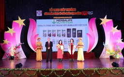 Herbalife Việt Nam nhận giải thưởng ‘Sản phẩm vàng vì sức khỏe cộng đồng’ trong nhiều năm