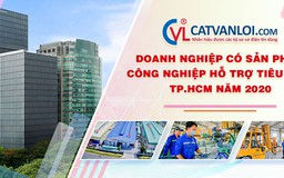 Cát Vạn Lợi được bình chọn là ‘Sản phẩm công nghiệp hỗ trợ tiêu biểu TP.HCM 2020’