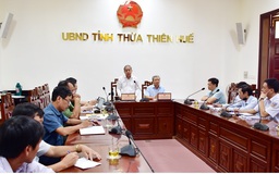Thừa Thiên - Huế: Bí thư và chủ tịch tỉnh cùng họp khẩn phòng chống dịch Covid-19