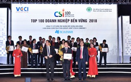 Hòa Bình nhận giải thưởng doanh nghiệp bền vững năm 2018