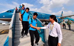 Vietnam Airlines lại đưa ‘siêu máy bay’ đón tuyển Việt Nam sau trận chung kết AFF Cup