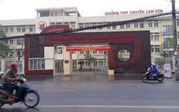 Đề nghị khiển trách hiệu trưởng Trường THPT chuyên Lam Sơn