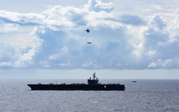 Tàu sân bay Mỹ tiến hành chiến dịch ở Biển Philippines