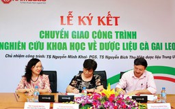 Chuyển giao thành công đề tài nghiên cứu cấp nhà nước về thảo dược hỗ trợ điều trị viêm gan virus