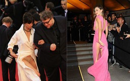 Miranda Kerr suýt lộ hàng, Sophie Marceau gặp sự cố trên thảm đỏ Cannes