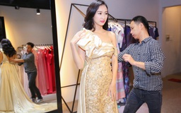 Á hậu Hà Thu hoàn tất trang phục đến Miss Intercontinental 2015
