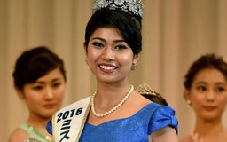 Người đẹp lai Ấn Độ đăng quang Hoa hậu Nhật Bản