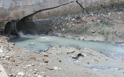 Sông Cà Ty bị ô nhiễm nghiêm trọng