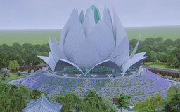 Khởi công xây dựng Liên Hoa Bảo Tháp với tượng Phật dát 30kg vàng 24K