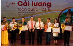 Trao 128 huy chương tại Liên hoan Cải lương toàn quốc 2018