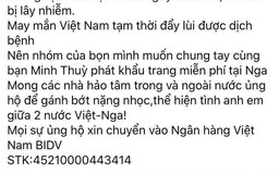Cô gái Việt phát khẩu trang miễn phí ở Nga: Bức xúc người mạo danh quyên tiền