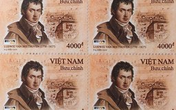 Ra mắt bộ tem về nhà soạn nhạc thiên tài Beethoven