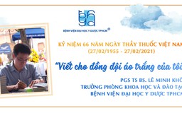 Viết cho đồng đội áo trắng của tôi