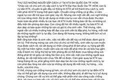 Ký túc xá ĐHQG TP.HCM làm khu cách ly: Tâm thư 'mong nhẹ nhàng với đồ đạc'