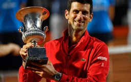 Vô địch giải Rome, Djokovic vượt Nadal để có 36 danh hiệu vô địch Masters 1000