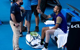 'Trai hư làng quần vợt' Nick Kyrgios doạ bỏ giải vì… mắc lỗi giao bóng