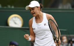 Thắng chung kết trước Pliskova, tay vợt số 1 thế giới Barty lần đầu đăng quang Wimbledon
