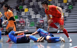 Tuyển futsal Việt Nam thua sít sao tuyển Nhật Bản tại giải tứ hùng