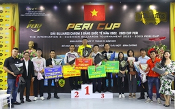 Trần Quyết Chiến đoạt giải Series, Đình Núi xuất sắc vô địch giải billiards Cup Peri