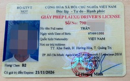 Giấy phép lái xe có thể bị trừ điểm nếu vi phạm những lỗi nào?