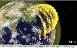 Phát hiện luồng plasma kỳ lạ quanh Trái đất