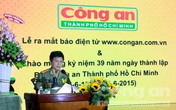 Báo Công an TP.HCM kỷ niệm 39 năm ngày thành lập