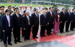 Lãnh đạo Đảng, Nhà nước vào Lăng viếng Chủ tịch Hồ Chí Minh