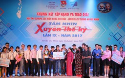 ĐH Bách khoa TP.HCM vô địch Hội thi 'Tầm nhìn xuyên thế kỷ' năm 2017