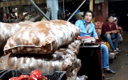 Đường đi của nông sản Trung Quốc ‘đội lốt’ Đà Lạt: Khoai Trung Quốc tràn ngập chợ lớn, nhỏ