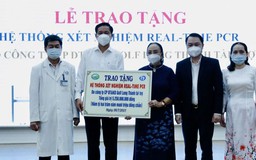 Công ty Golf Long Thành tặng hệ thống máy xét nghiệm Covid-19 cho tỉnh Đồng Nai