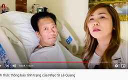 Nhạc sĩ Lê Quang phẫu thuật cắt bàn chân, nhạc sĩ Trần Tiến đang dưỡng bệnh
