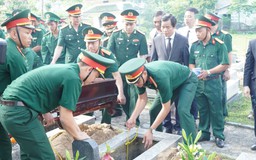 Thừa Thiên - Huế: Đón 16 hài cốt liệt sĩ hy sinh tại Lào về đất mẹ