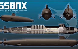 Mỹ sẽ chi 13 tỉ USD phát triển loại tàu ngầm hạt nhân mới