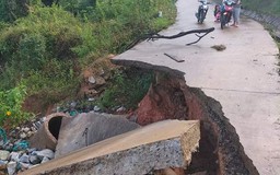 Kon Tum ứng phó bão số 4: Huyện vùng cao Tu Mơ Rông cảnh giác nguy cơ lũ quét, sạt lở